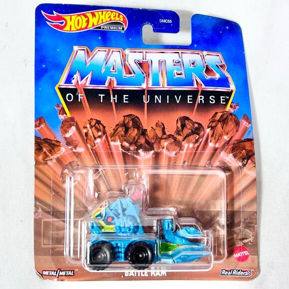Hot Wheels Carded Lot Of 4 Masters of the Universe Toy Cars New (W) - Picture 4 of 5